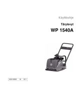 Wacker Neuson WP1540A Kasutusjuhend
