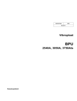 Wacker Neuson BPU 3750Ats Kasutusjuhend
