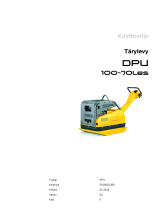 Wacker Neuson DPU 100-70Les Kasutusjuhend