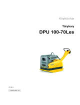 Wacker Neuson DPU 100-70Les Kasutusjuhend