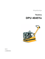 Wacker Neuson DPU 4045YE Kasutusjuhend