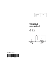 Wacker Neuson G22 Kasutusjuhend