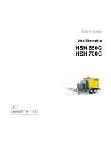 Wacker Neuson HSH700G Kasutusjuhend