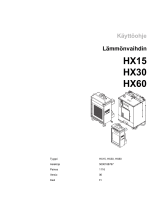 Wacker Neuson HX60 Kasutusjuhend