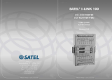 Satel I-LINK 100 I/O-converter Kasutusjuhend