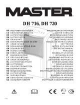 Master DH 716 720 Omaniku manuaal