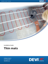 Danfoss DEVI heating mats (thin mats) Kasutusjuhend