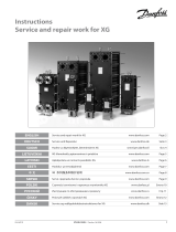 Danfoss XG Service and repair work Service Guide