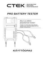 CTEK PRO Battery Tester Omaniku manuaal