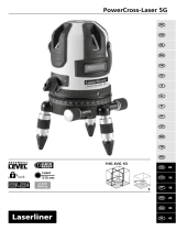 Laserliner PowerCross Laser 5G Omaniku manuaal