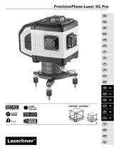 Laserliner PrecisionPlane-Laser 3G Pro Omaniku manuaal