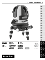 Laserliner CombiCross-Laser 5 Omaniku manuaal