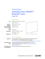 SMART Technologies Board 480 spetsifikatsioon
