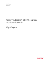 Xerox AltaLink B8145 / B8155 / B8170 Kasutusjuhend
