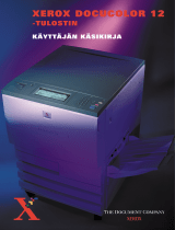 Xerox DocuColor 12 Kasutusjuhend