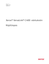 Xerox VersaLink C400 Kasutusjuhend