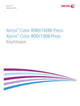 Xerox Color 800/1000/i Kasutusjuhend