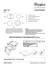 Whirlpool AKT 157 IX Kasutusjuhend