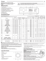 Indesit MTWA 71483 W EE Daily Reference Guide