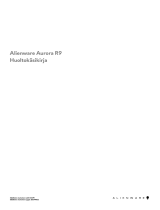 Alienware Aurora R9 Kasutusjuhend