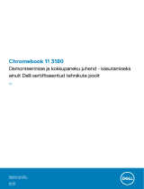 Dell Chromebook 11 3180 Omaniku manuaal