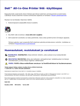 Dell 946 All In One Printer Kasutusjuhend