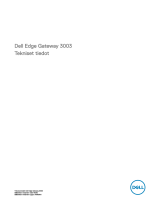 Dell Edge Gateway 3000 Series spetsifikatsioon