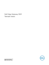 Dell Edge Gateway 3000 Series spetsifikatsioon