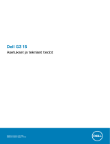 Dell G3 3579 Kasutusjuhend
