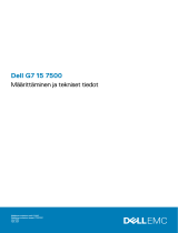 Dell G7 15 7500 Lühike juhend