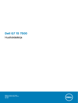 Dell G7 15 7500 Kasutusjuhend
