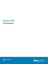 Dell G7 17 7700 Kasutusjuhend