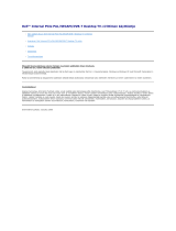 Dell Internal PCIe PAL/SECAM/DVB-T TV Tuner Kasutusjuhend