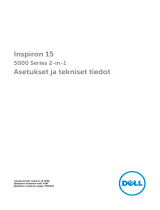 Dell Inspiron 15 5568 2-in-1 spetsifikatsioon