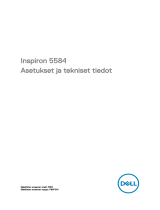 Dell Inspiron 15 5584 Kasutusjuhend