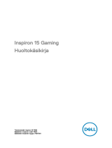 Dell Inspiron 15 Gaming 7566 Kasutusjuhend