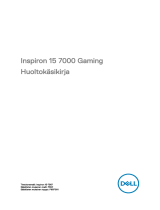 Dell Inspiron 15 Gaming 7567 Kasutusjuhend