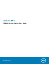 Dell Inspiron 3671 Kasutusjuhend