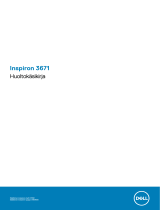 Dell Inspiron 3671 Kasutusjuhend
