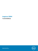 Dell Inspiron 5594 Kasutusjuhend