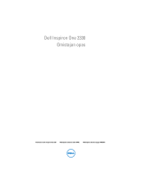 Dell Inspiron One 2330 Omaniku manuaal