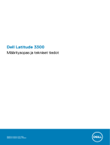 Dell Latitude 3300 Omaniku manuaal