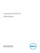 Dell Latitude 5179 2-in-1 Kasutusjuhend