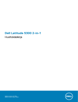 Dell Latitude 5300 2-in-1 Omaniku manuaal