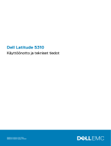 Dell Latitude 5310 Omaniku manuaal