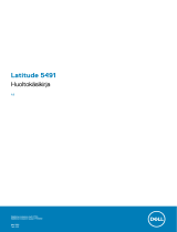 Dell Latitude 5491 Kasutusjuhend
