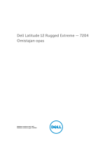 Dell Latitude 7204 Rugged Omaniku manuaal