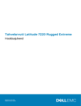Dell Latitude 7220 Rugged Extreme Omaniku manuaal