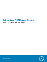 Dell Latitude 7424 Rugged Extreme Omaniku manuaal