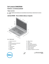 Dell Latitude E5440 Kasutusjuhend